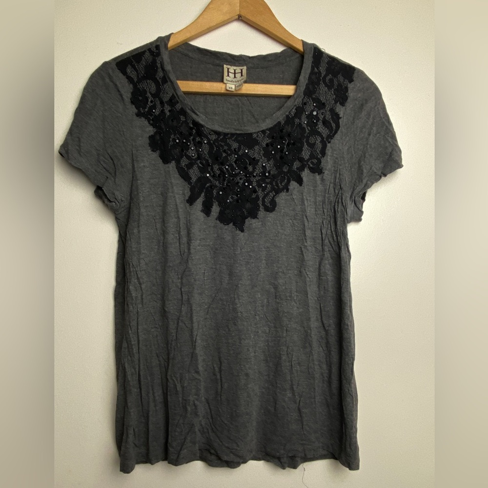 Haute Hippie Embellished Tee